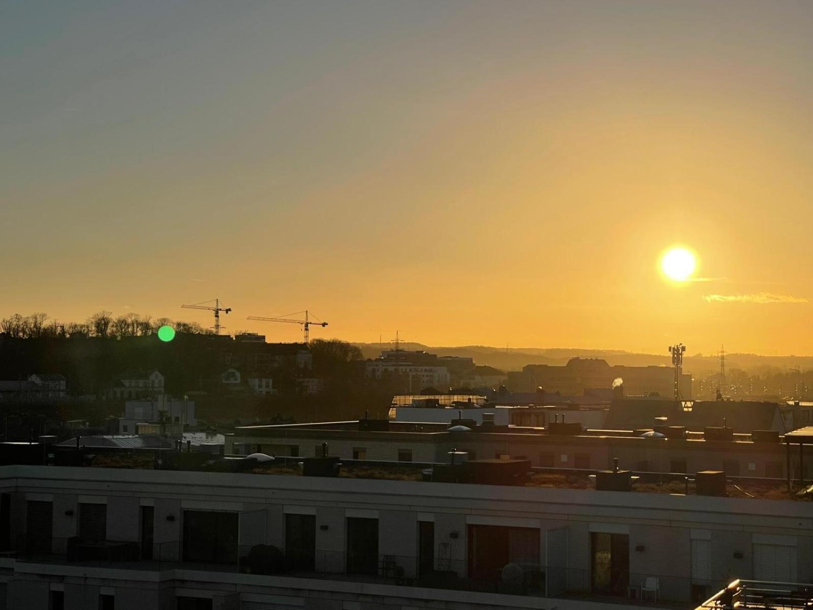 Lux Penthouse - Office, Terrace, Gym & Parking Apartment Luxemburg Exterior foto