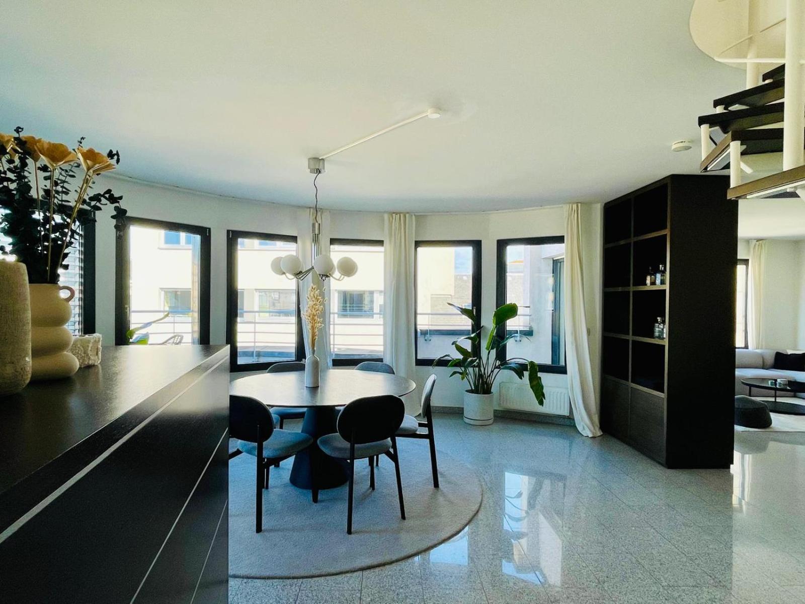 Lux Penthouse - Office, Terrace, Gym & Parking Apartment Luxemburg Exterior foto