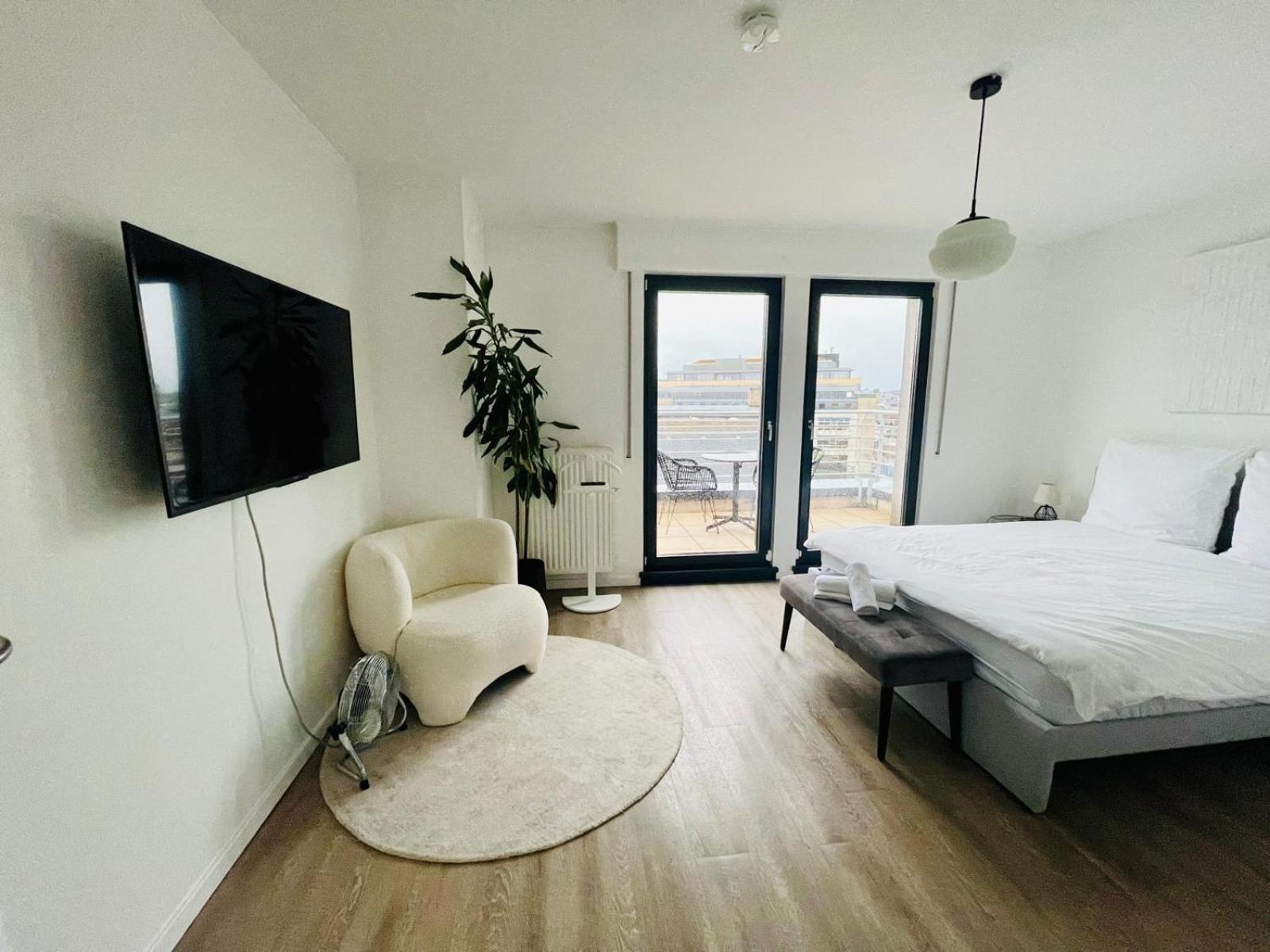 Lux Penthouse - Office, Terrace, Gym & Parking Apartment Luxemburg Exterior foto